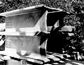 写真:不めっき処理された鋼構造物の例